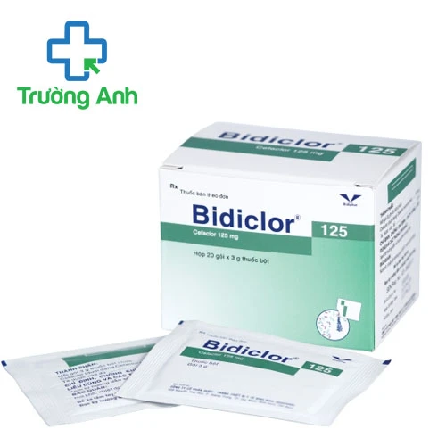Bidiclor 125 Bidiphar - Thuốc điều trị nhiễm khuẩn hiệu quả