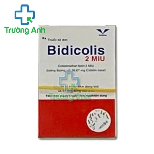 Bidicolis 2 MIU Bidiphar - Thuốc điều trị nhiễm khuẩn hiệu quả