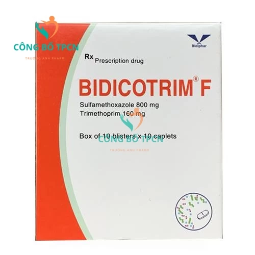 Bidicotrim F Bidiphar - Thuốc điều trị nhiễm khuẩn hiệu quả