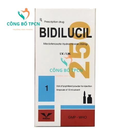 Bidilucil 250 Bidiphar - Thuốc điều trị bệnh lý thần kinh hiệu quả