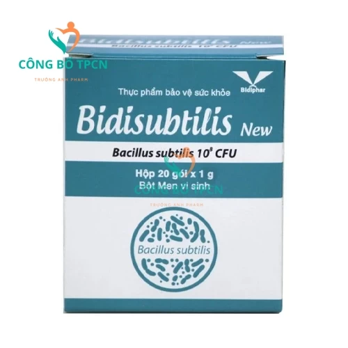 Bidisubtilis new Bidiphar - Giúp trị rối loạn tiêu hóa hiệu quả