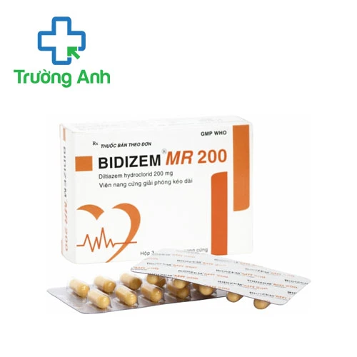 Bidizem MR 200 Bidiphar - Thuốc điều trị tăng huyết áp hiệu quả
