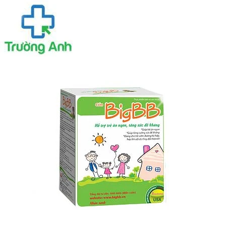 BigBB - Hỗ trợ trẻ ăn ngon, có một hệ tiêu hóa khỏe mạnh
