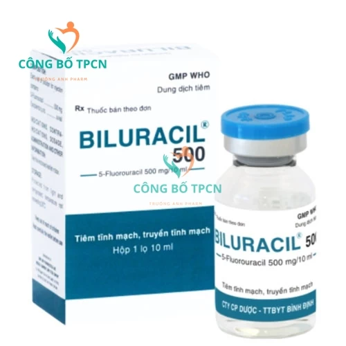 Biluracil 500mg Bidiphar - Thuốc điều trị ung thư hiệu quả