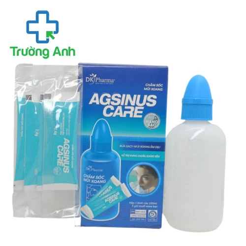 Bình rửa mũi Agsinus Care - Hỗ trợ vệ sinh mũi hiệu quả