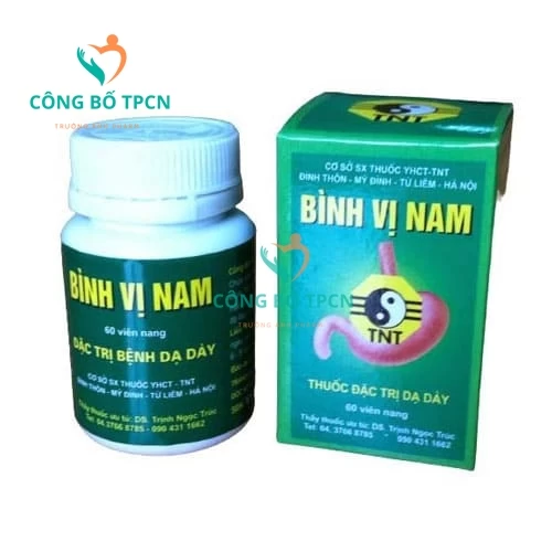 Bình vị nam TNT - Hỗ trợ điều trị viêm loét dạ dày tá tràng hiệu quả