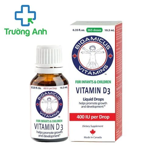 Bioamicus Vitamin K2+D3 - Giúp phát triển chiều cao, ngừa loãng xương