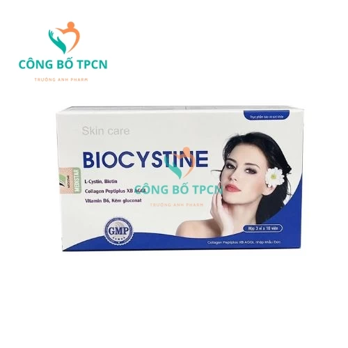 Biocystine - Viên uống hỗ trợ làm đẹp da, chống lão hóa hiệu quả