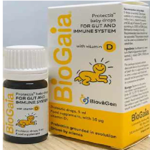 BioGaia Protectis baby drops with vitamin D3 - Bổ sung vi khuẩn có lợi cho đường tiêu hóa và vitamin D3