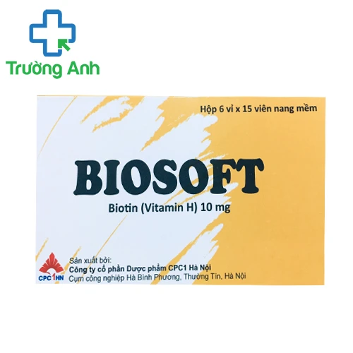 Biosoft - Thuốc điều trị rụng tóc, viêm da do thiếu vitamin nhóm B