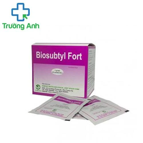 Biosubty Fort - Hỗ trợ rối loạn tiêu hóa do loạn khuẩn đường ruột