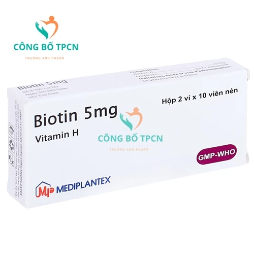 Biotin Mediplantex - Thuốc điều trị rụng tóc