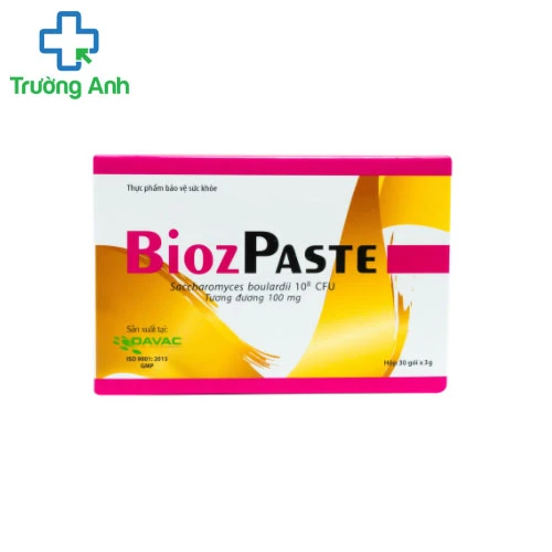 BiozPaste - Bổ sung nấm men Saccharomyces boulardii