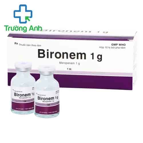 Bironem 1g Bidiphar - Thuốc điều trị nhiễm khuẩn hiệu quả