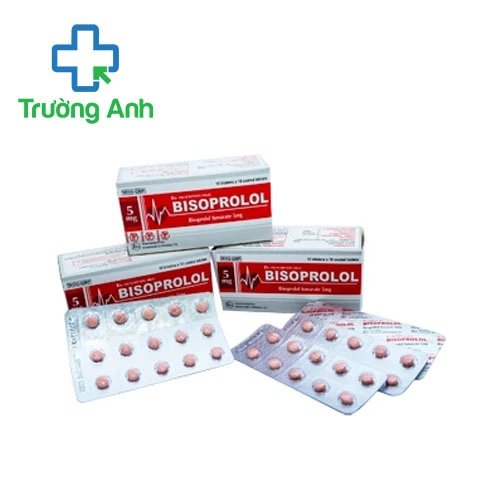 Bisoprolol Khapharco - Thuốc điều trị tăng huyết áp hiệu 