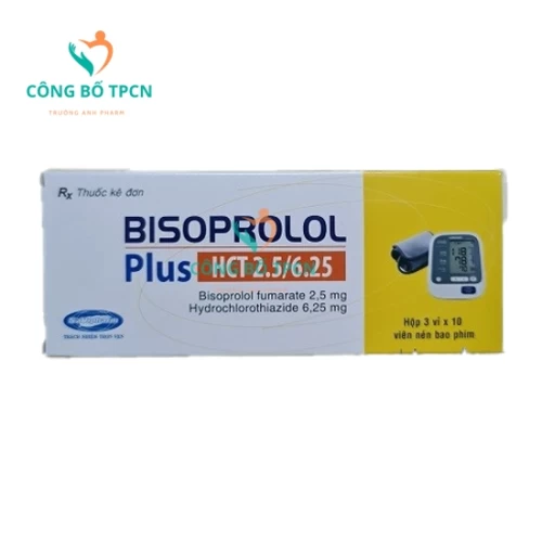 Bisoprolol Plus HCT 2.5/6.25