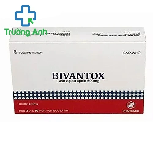 BIVANTOX 600mg - Thuốc điều trị rối loạn cảm giác hiệu quả của Pharbaco