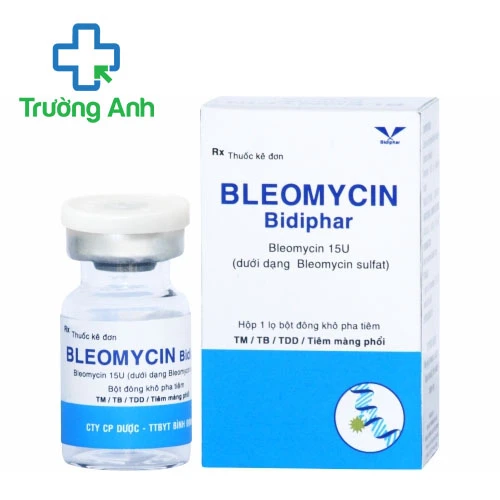 Bleomycin Bidiphar 15U - Thuốc điều trị ung thư hiệu quả