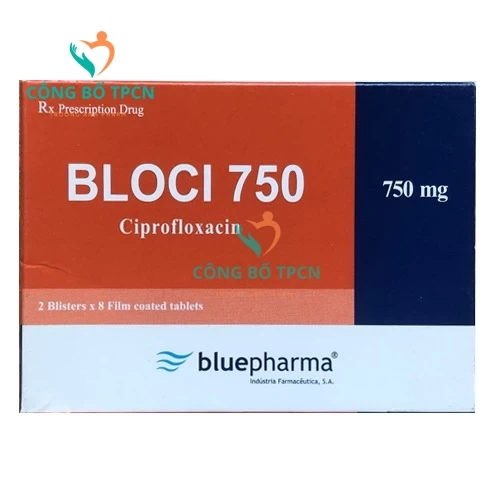 Bloci 750 - Thuốc điều trị nhiễm khuẩn tai mũi họng hiệu quả