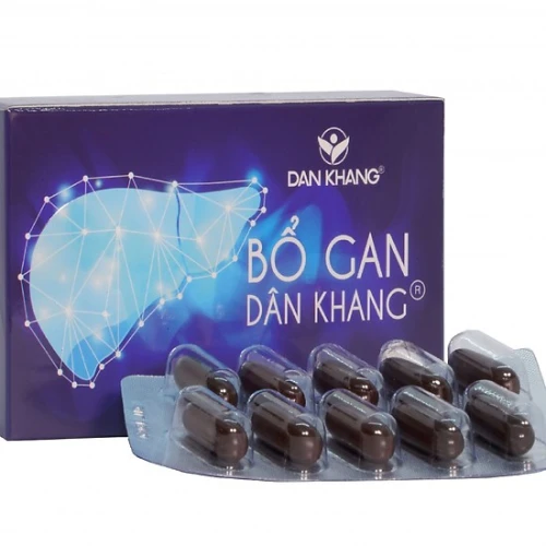 Bổ gan Dân Khang - Tăng cường chức năng gan, giải độc gan