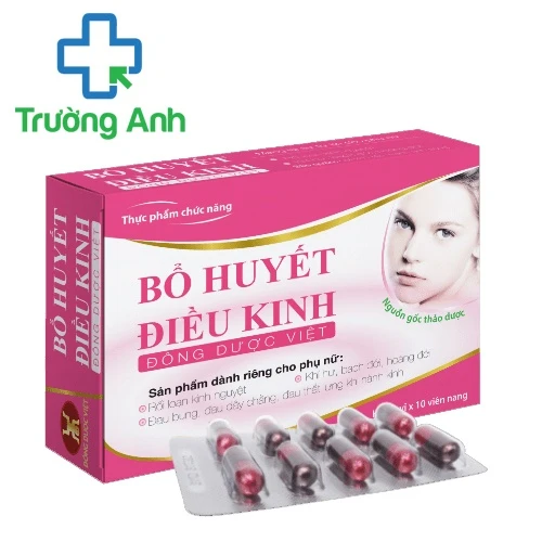 Bổ huyết điều kinh - Hỗ trợ điều trị rối loạn kinh nguyệt, tắc kinh