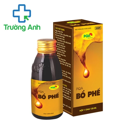 Bổ phế PQA - Giúp bổ phế, giảm ho, long đờm, giảm đau rát họng