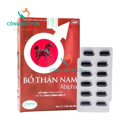 BỔ THẬN NAM ABIPHA - Giúp tăng cường Testosteron một cách tự nhiên