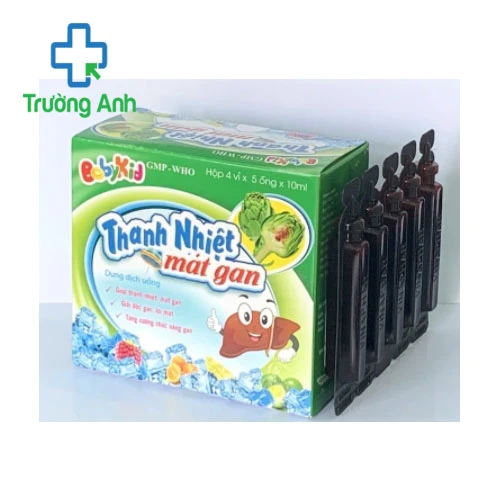 BOBYKID THANH NHIỆT MÁT GAN - Giúp thanh nhiệt cơ thể