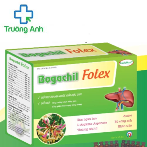 Bogachil Folex - Hỗ trợ thanh nhiệt, giải độc, mát gan