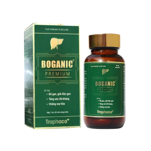 Boganic Premium -  Bổ gan, giải độc gan, tăng cường chức năng gan