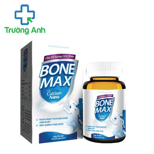 BoneMax - Bổ sung canxi và Vitamin D3 cho cơ thể