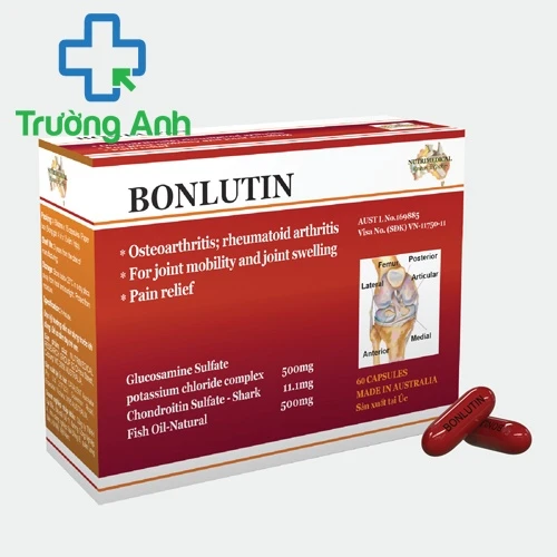 Bonlutin - Giúp điều trị bệnh xương khớp hiệu quả của Úc