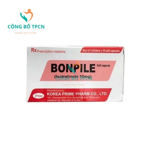 Bonpile soft cap - Thuốc điều trị trứng cá nặng hiệu quả của Hàn Quốc