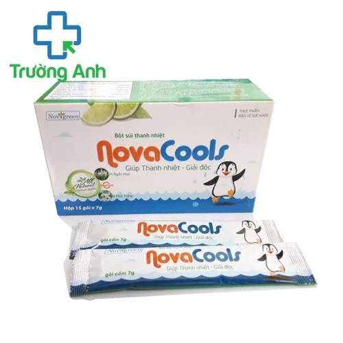 Bột sủi thanh nhiệt Nova Cools - Giúp thanh nhiệt, giải độc