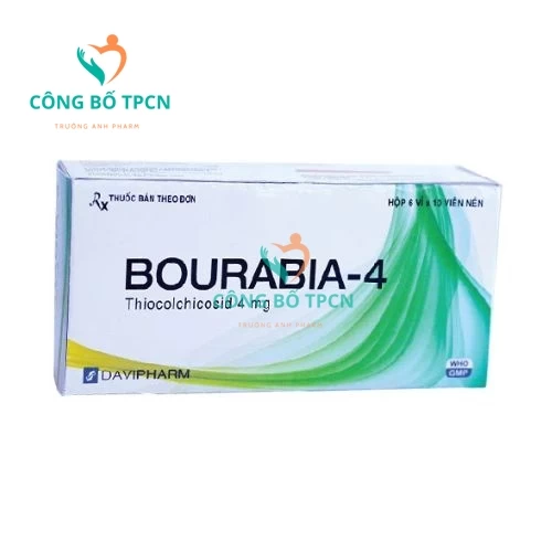 Bourabia-4 - Thuốc điều trị bệnh giãn cơ, co thắt & rối loạn thần kinh