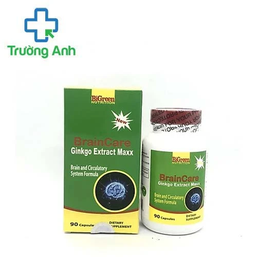 Brain Care Ginkgo Extract Maxx - Tăng cường dưỡng chất cho não