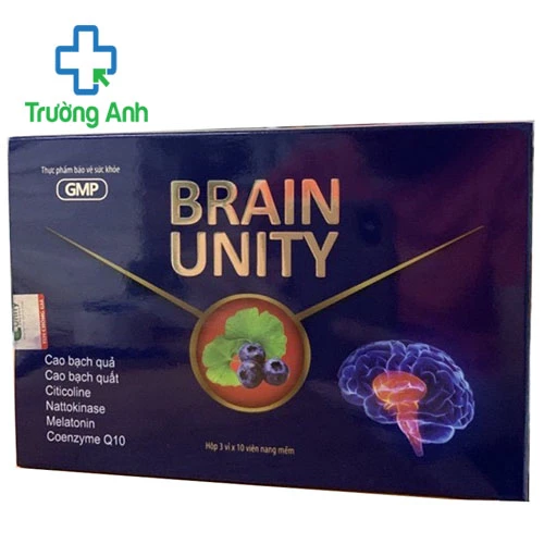 BRAIN UNITY - Hỗ trợ hoạt huyết giúp tăng cường lưu thông máu não