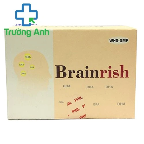 Brainrish - Giúp bổ sung DHA, EPA, tăng cường chức năng não bộ