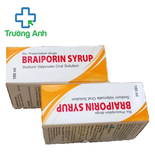 Braiporin Syrup - Thuốc điều trị động kinh hiệu quả