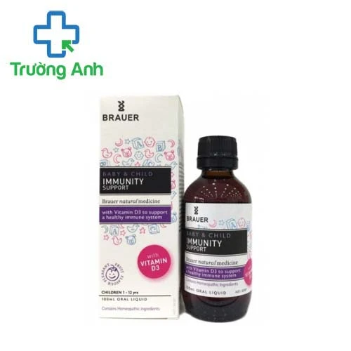Brauer Baby & Child Immunity Support 100ml - Tăng sức đề kháng