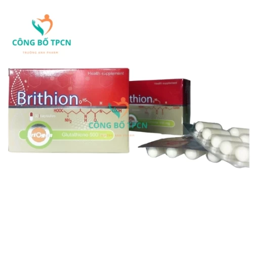 Brithion - Giúp hỗ trợ làn da trắng hồng khoẻ mạnh