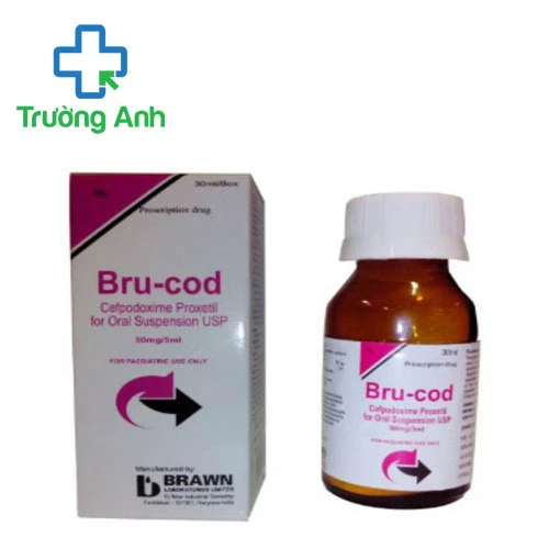 Bru-cod 30ml - Thuốc điều trị nhiễm khuẩn hiệu quả của Ấn Độ