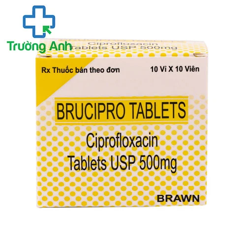 Brucipro Tablets - Thuốc điều trị nhiễm khuẩn hô hấp