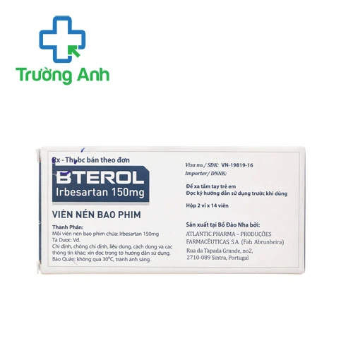 Bterol 150mg Atlantic - Thuốc điều trị tăng huyết áp hiệu quả