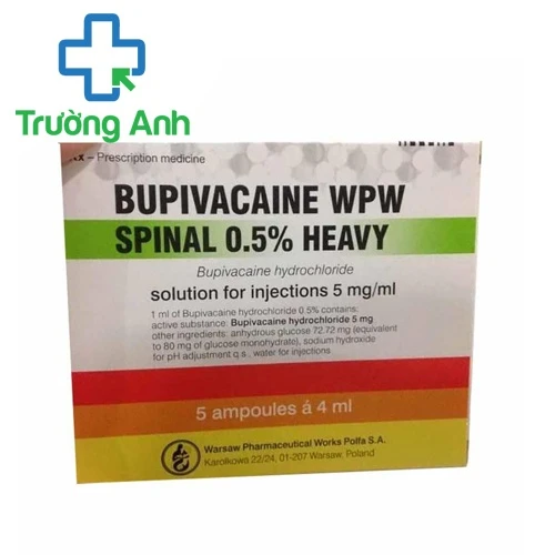 Bupivacaine WPW Spinal 0.5% Heavy - Thuốc gây tê của Ba Lan