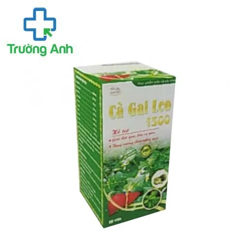  Cà Gai Leo 1500 - Hỗ trợ thanh nhiệt giải độc, bảo vệ gan
