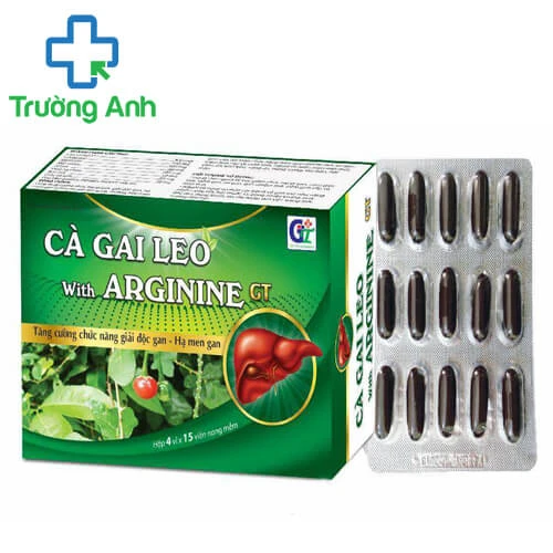 Cà gai leo with Arginine GT - Bảo vệ, tăng cường chức năng gan