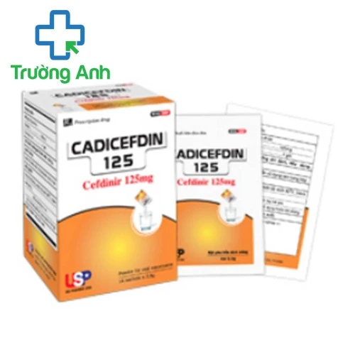 Cadicefdin 125 USP - Thuốc điều trị nhiễm khuẩn hiệu quả