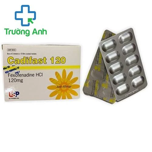 Cadifast 120 - Thuốc điều trị viêm mũi dị ứng hiệu quả