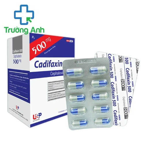 Cadifaxin 500 (vỉ) - Thuốc điều trị nhiễm khuẩn hiệu quả của USP
